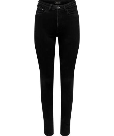 ONLY - Skinny Fit Jeans in Schwarz