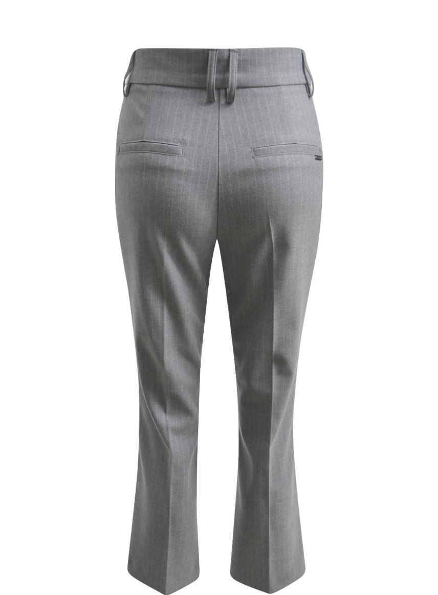 Smith & Soul – Nadelstreifen Hose in Grau – LIFE&style Kirchhellen