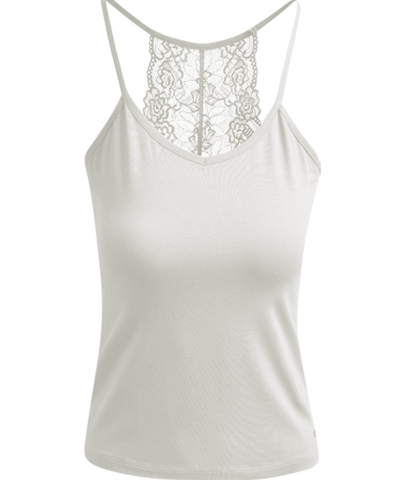 Smith & Soul - Top mit Spitze in Offwhite