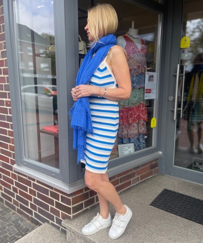 Only - Onlshanni Häkelstrickkleid