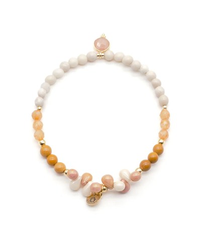 Schmuckstück - Armband A23 Drops White