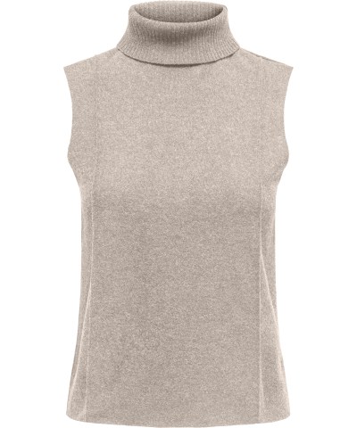 ONLY - OnlMatty Rollkragen Top in Beige