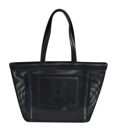Smith & Soul - Alea Mesh Shopper in Schwarz