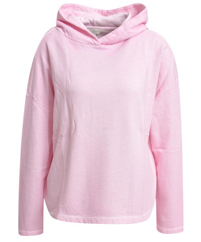 Milano Italy - Sweatshirt mit Kapuze in Rosa