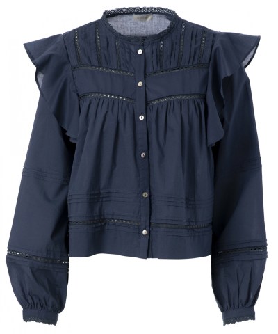 JcSophie - Galaxy Bluse in Indigoblue