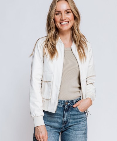 Zhrill - Zhjulie Solid Jacke in Offwhite