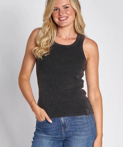 Zhrill - Zharia Top in Schwarz