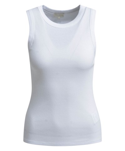 Milano Italy - Basic Tanktop in Weiß