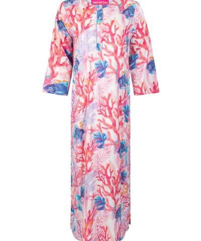Place du Soleil - Midikleid "Koralle&Fisch"