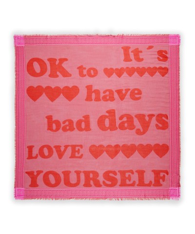 Codello - Tuch aus edler Viskose mit Schriftzug