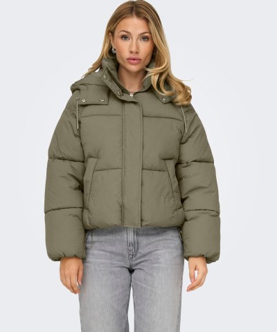 ONLY - OnlHope Steppjacke in Grün