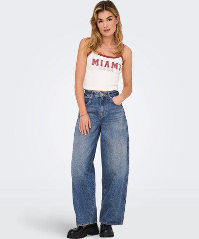 ONLY - OnlTayalor Loosefit Jeans in Jeansblau