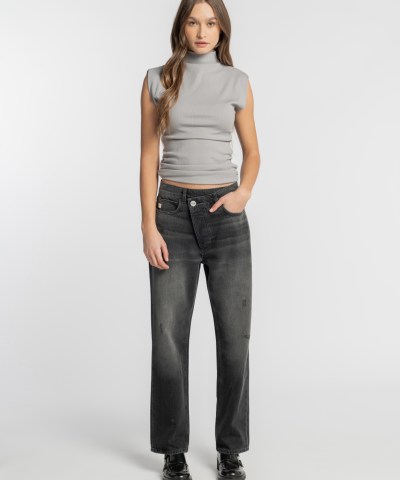 Goldgarn Denim - "Cross Fit C5" in Vintage Black