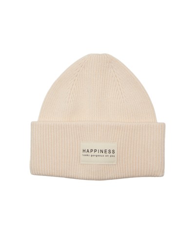 ONLY - OnlAlpha Rib Beanie in Weiß