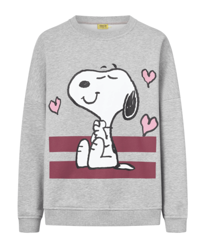 Codello - PEANUTS™ Sweatshirt mit Snoopy-Motiv in Grau