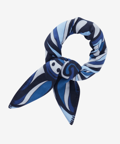 Codello - Leichtes Tuch mit Paisley-Muster in Blau