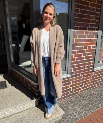 Teddyhülle in Taupe