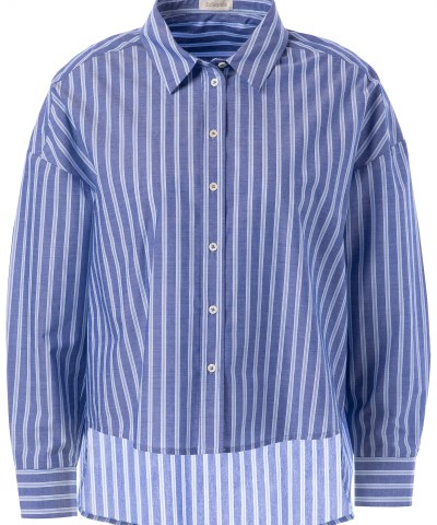 JcSophie - Streifenbluse "Karma" in Blau