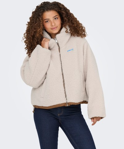 ONLY - OnlMaria Wendejacke in Cognac Creme