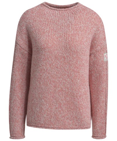 Smith & Soul - Mouliné-Strickpullover in Bubblegum