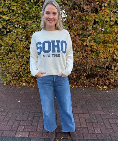 "SOHO" Pullover in Hellbeige