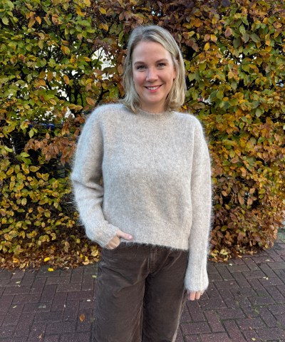 ViCOLO - Alpakapullover in Beige