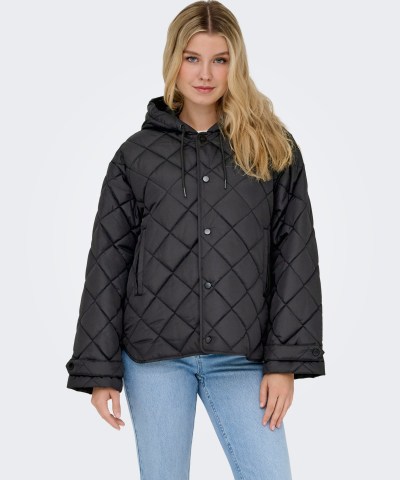 ONLY - OnlJuliet Steppjacke in Schwarz