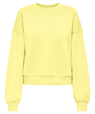 ONLY - OnlBest Basic Sweatshirt in Lemon