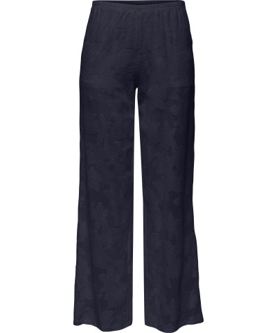 ONLY - OnlMirabella Hose mit Stickerei und Spitze in Blau