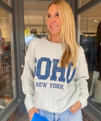 "SOHO" Pullover in Grau