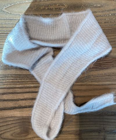 Mini Scarf in Beige
