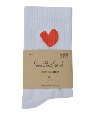 Smith & Soul - Socken mit Herz in Rose