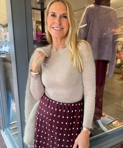 Kashmir Longsleeve in Beige