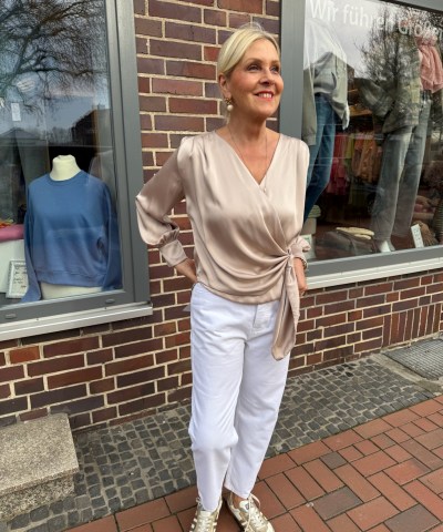 Goldgarn Denim - Almenhof Loosefit Jeans in Weiß