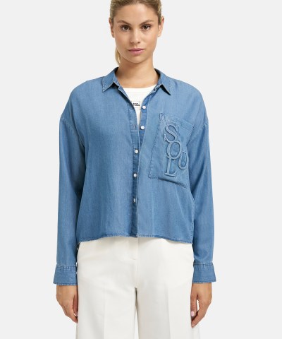 Smith & Soul - Lyocell Jeansbluse "Soul"
