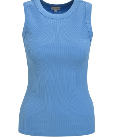 Milano Italy - Ärmelloses Top in Ozeanblue