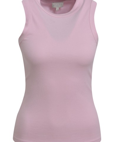 Milano Italy - Basic Tanktop in Rosé