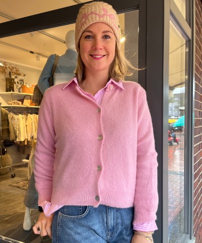 Strickcardigan "LSTilda" in rosa
