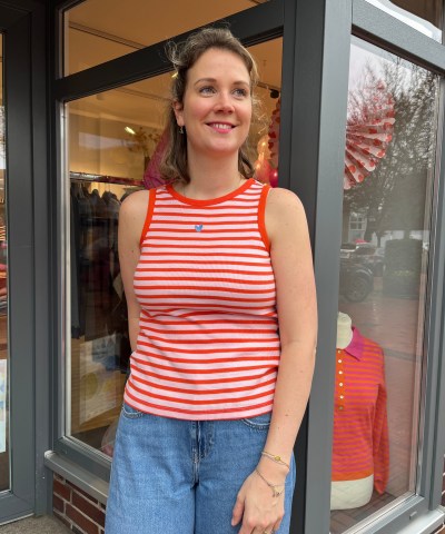 Smith & Soul - Streifen-Tanktop in Sugar