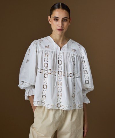 JcSophie - "Lev" Bluse in Offwhite