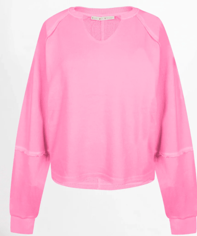 Love Joy Victory - Sweatshirt "Madison" in Pink