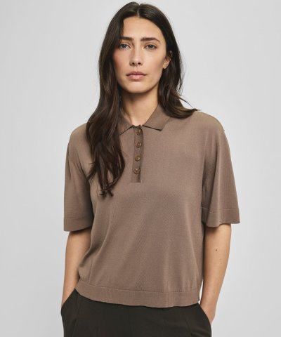 MSCH Copenhagen - MSCHTerine 2/4 Pullover in Mittelbraun