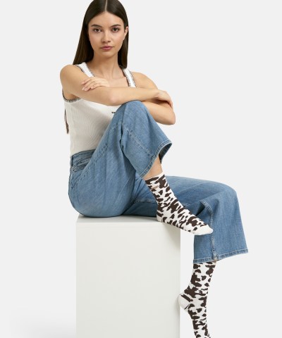 Smith & Soul - Socken im Kuhprint
