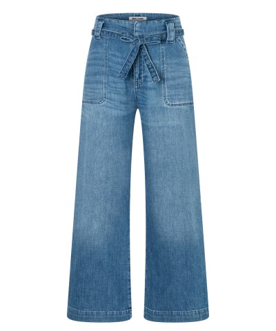 MAC - SIENNA, Fluid WideLeg Jeans in Comfort denim
