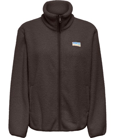 ONLY - OnlEva Teddyjacke in Braun