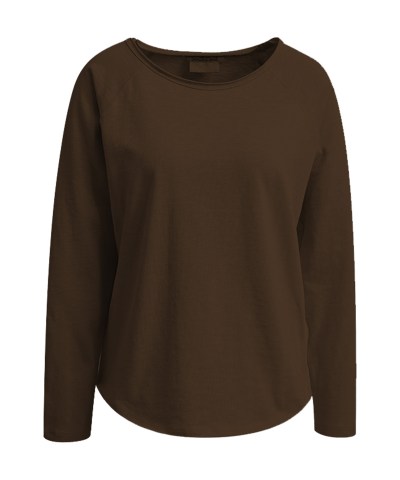 Smith & Soul - Longsleeve in Braun