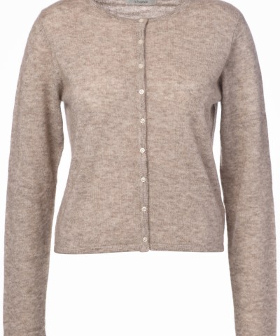 JcSophie - "Polly" Cardigan mit Knöpfen in Beige