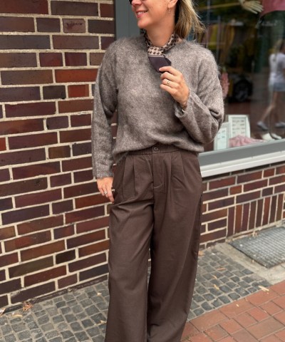 JcSophie - "Prairie" Hose in Dunkelbraun