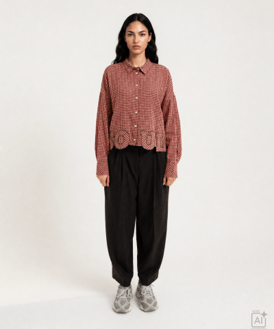 Smith & Soul - Karobluse mit "SOUL"-Rüsche