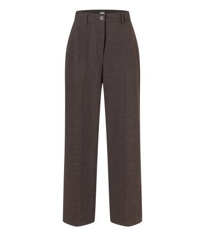 MAC - Straight Light Flanell Hose in Braun